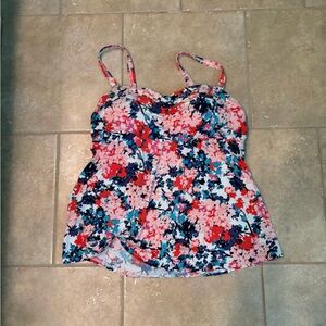 Lands end tankini top size 12